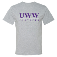 Freedomwear T-Shirt UWW over Warhawks Est. 1868