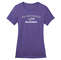 Freedomwear T-Shirt with UW-Whitewater over Mascot and Warhawks