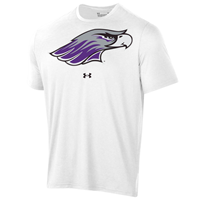 Under Armour T-Shirt Loose Athletic with Mascot on front and Warhawks vertical down back