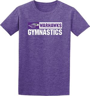Image of College House T-Shirt Warhawks over Gymnastics