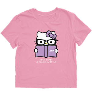 Blue 84 T-Shirt with Hello Kitty Design - main view