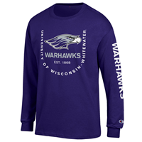 Champion Full Uni U Shape with Large Mascot Long Sleeve T-Shirt