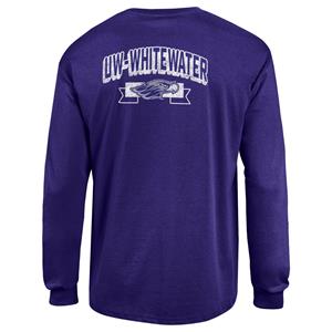 Champion Long Sleeve Distressed Mascot in Ribbon -  1