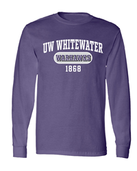 Freedomwear Long Sleeve Shirt UW-Whitewater over Warhawks in Pill