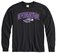 Image of New Agenda Long Sleeve Shirt UW-Whitewater over Mascot -  1