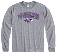 Image of New Agenda Long Sleeve Shirt UW-Whitewater over Mascot -  2