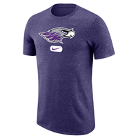 Nike Marled T-Shirt with Mascot and Sketch Swoosh