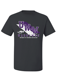 Freedom Wear UW-W Diagnol Design T-Shirt