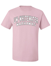 Freedomwear Pastel UW-Whitewater over Warhawks T-Shirt