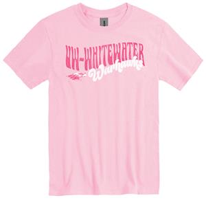 New Agenda - T-Shirt Rippled UW-Whitewater over Mascot with Warhakws