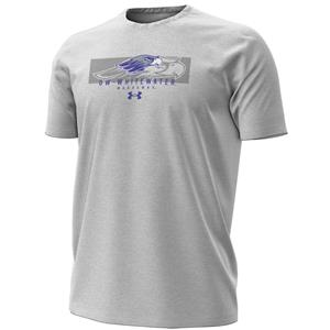 Image of Under Armour T-Shirt with Mascot over UW-Whitewater Warhawks