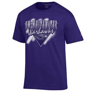 Champion UW-Whitewater over Warhawks Spray Paint Design - main view