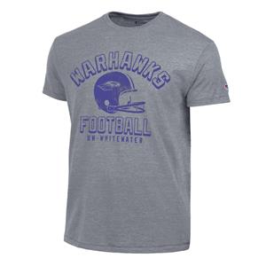 Image of Champion T-Shirt Warhawks over Football Helmet