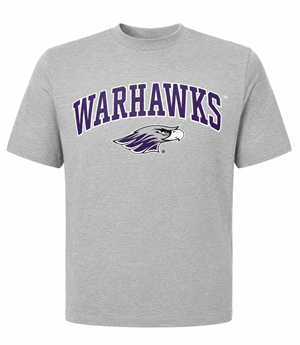 Freedom Wear T-Shirt Heavyweight Warhawks over Mascot - main view