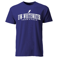 T-Shirt UW-Whitewater over Track & Field
