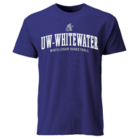 Ouray T-Shirt UW-Whitewater over Wheelchair Basketball