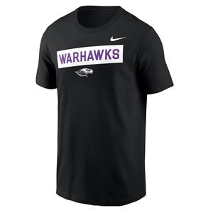 Image of Nike T-Shirt Warhawks in Box over Mascot -  black