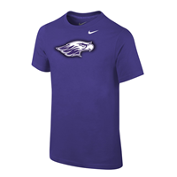 Nike Purple T-Shirt with White Warhawk