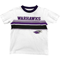 Garb T-Shirt Warhawks over Stripe Design and Mascot