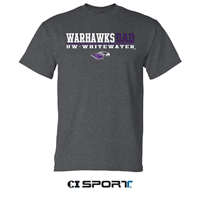 CI Sport T-Shirt Warhawks Dad over UW-Whitewater