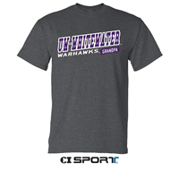 CI Sport T-Shirt UW-Whitewater Warhawks Grandpa