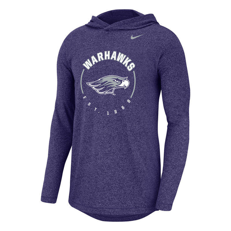 long sleeve hooded shirt nike