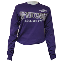 Champion Long Sleeve Shirt UW-Whitewater over Rock County
