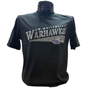 Freedom Wear T-Shirt UW-Whitewater over Warhawks Slanted - main view