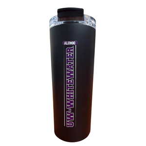 Tumbler - 24 oz Black UW-Whitewater Alumni - main view
