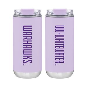Image of Tumbler - 10 oz Vertical Lettering Warhawks and UW-Whitewater