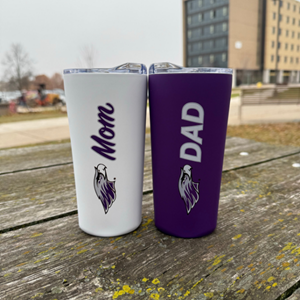 Image of Tumbler Set - 18 oz Mom and Dad with Mascot Head