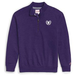 L2 Brand 1/4 Zip with Embroidered Vintage W - main view