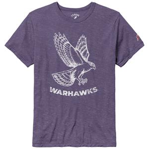 L2 Brand T-Shirt with Vintage Bird over Warhawks - main view