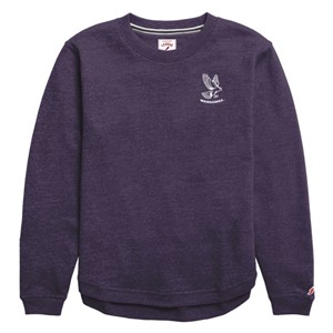 L2 Brand Women's Crewneck Sweatshirt with Vintage Bird - main view