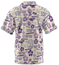 Image of Prosphere White Hawaiian Button Down Shirt -  1