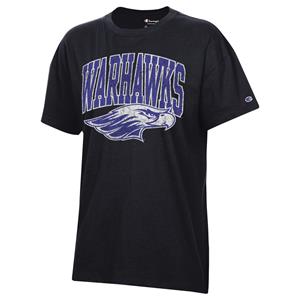 Image of Champion Oversized T-Shirt Warhawks over Mascot