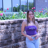 Image of Hype & Vice Women's Tube Top Purple or Black Design -  1