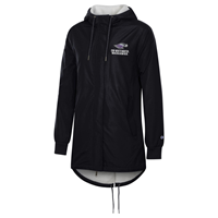 Champion Women's Coat Sherpa Lined Water and Wind Resistant with Embroidery