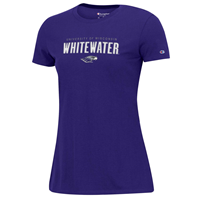 Champion Full Uni T-Shirt with Metallic Silver Lettering
