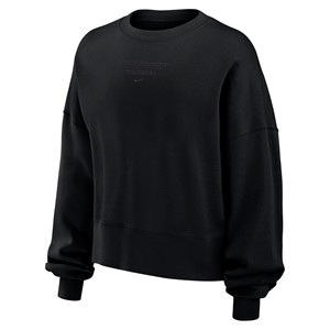 Nike Crewneck Embroidered UW-Whitewater over Warhawks -  black