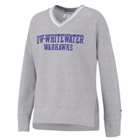 Champion Pullover Sweatshirt Vintage Wash Reverse Weave with UW-W Warhawks