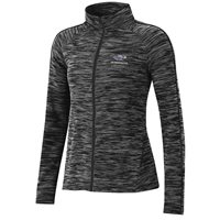 Women's Tempo Fleece Full Zip Sweatshirt with Embroidered Mascot over UW-Whitewater