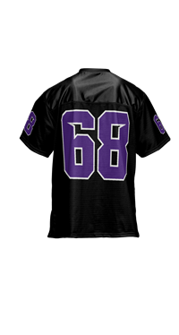 Image of Prosphere Youth Gameday Football Jersey with #68 -  1