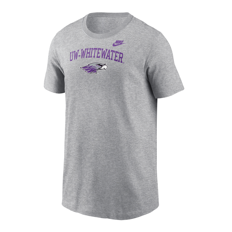 Nike Youth T Shirt UW Whitewater arched over Mascot UW Whitewater Bookstore