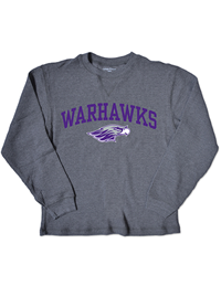 College Kids Graphite Thermal Warhawks over Mascot